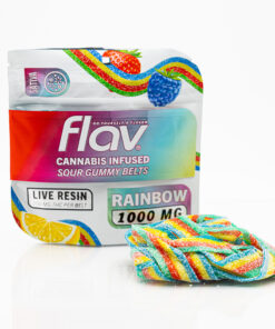 FLAV 1000MG SOUR GUMMY BELTS