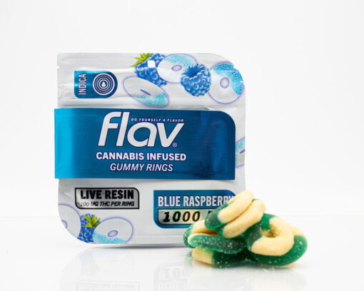FLAV 1000MG SOUR GUMMY BELTS