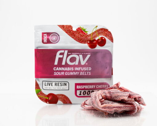 FLAV 1000MG SOUR GUMMY BELTS