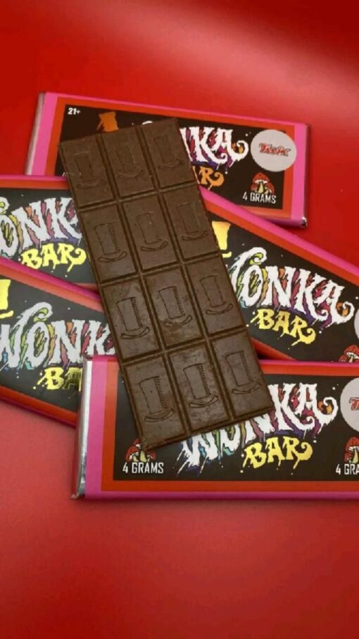 Wonka Mushroom Chocolate Bars
