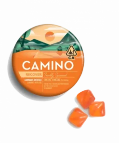 Camino Freshly Squeezed CBG Recover Gummies