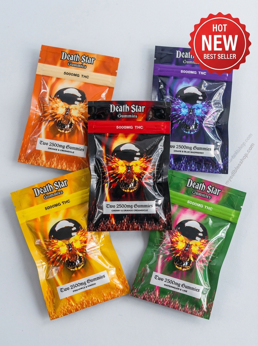 Star Of Death (Heavy Hitter) 2500mg Each Gummy